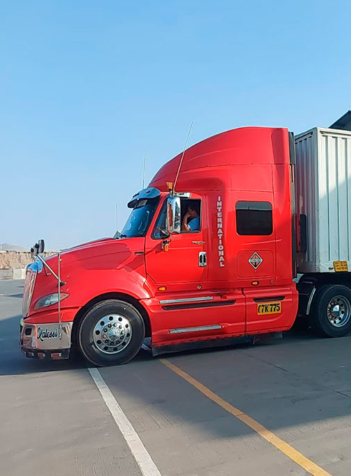 transporte de carga pesada de 30 toneladas